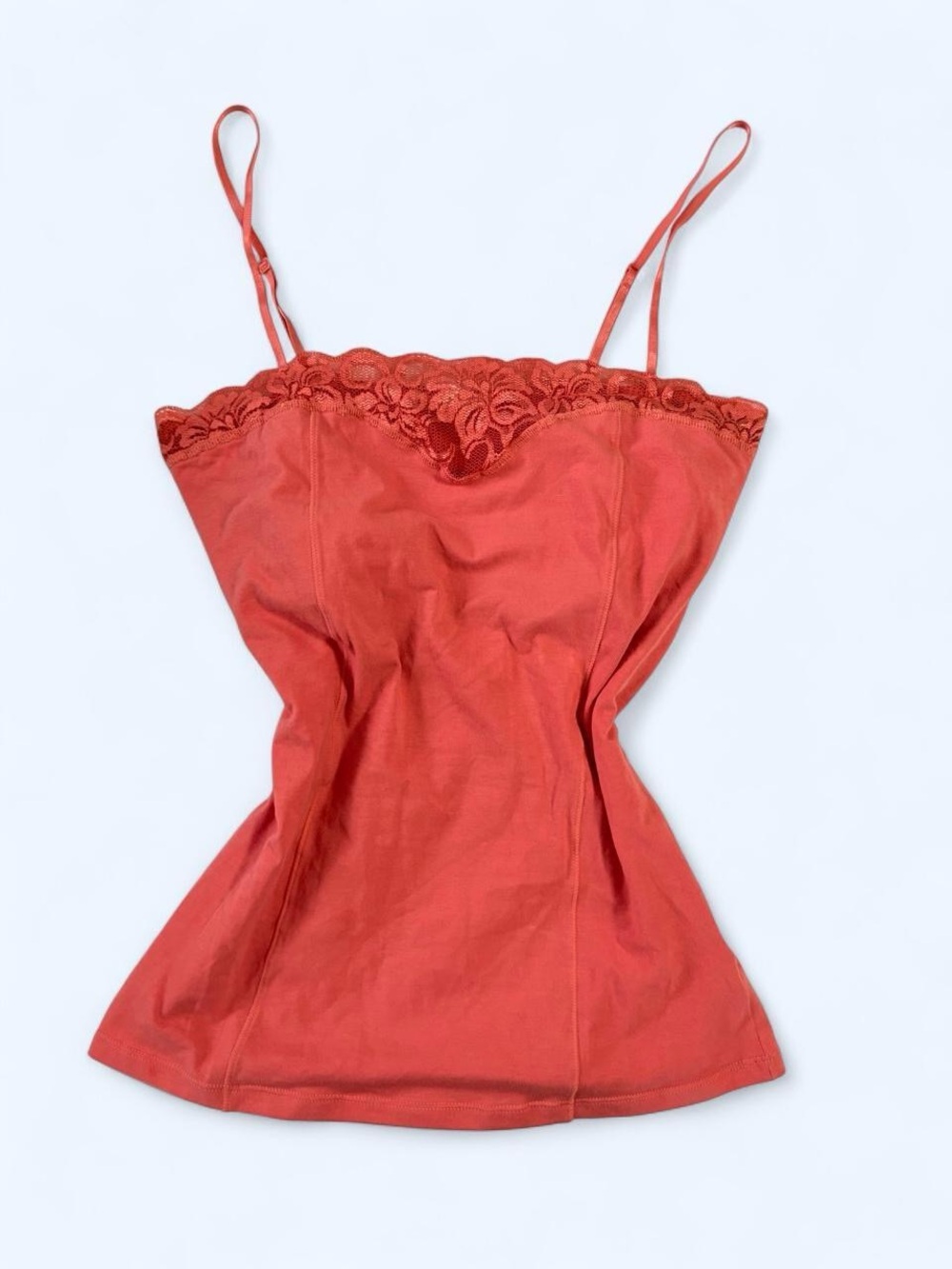 Urban Behavior Coral Lace-Trim Cami